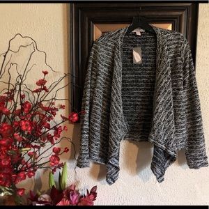 SOLD!! NWT Forever 21 open drape cardigan jacket
